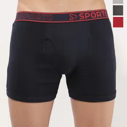 Sporto by Macho Pack Of 4 Mid-Rise Trunks-picture-46