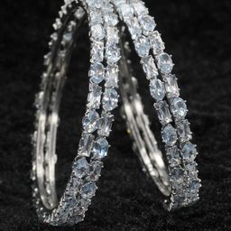 Panini jewels Women Silver Bangle-51