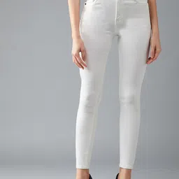 DOLCE CRUDO Women Skinny Fit High-Rise Jeans-image-40