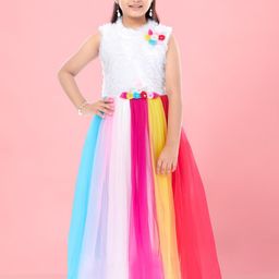 Muhuratam Girls Nylon Dresses-picture-20