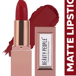 Beauty People Glorified Gold Smudge Proof Matte Lipstick With Vitamin E- 3.8 g - Cool Cop-22