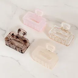 Radhu & Kabby Women Set of 4 Hair Cluther Claw Clip-12
