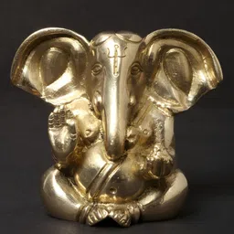 Exotic India Gold-Toned Religious Idol Showpiece-picture-4
