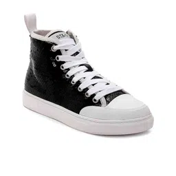 Saint G Women Colourblocked Leather Sneakers-40