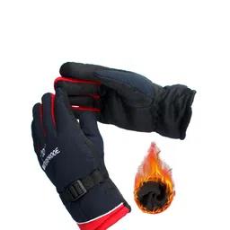 Alexvyan Men Patterned Winter Gloves-image-34