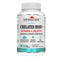 Swisslife Forever Chelated Iron + Vitamin C-60 Capsules-1