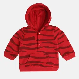 MINI KLUB Boys Printed Hooded Cotton Sweatshirt-picture-49