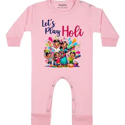 Arvesa Lets Play Holi Printed Bodysuit-image-64