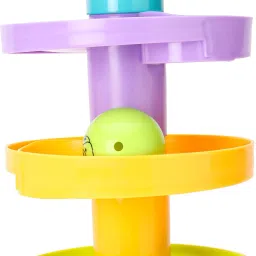 zokato Cat Spiral Fun - A Roll Ball Toy with 7 Layer Ball Drop Tower Run . image 5