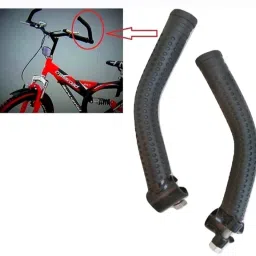 neemo Ranger bicycle Singh type handle grip curve steel and rubber material build Bicycle Handle Grip image 2