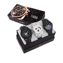 TARIDO Men Pack of 3 Bracelet Style Straps Analogue Watch COMBO WATCH_121_PACK OF 3-10