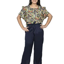 LIME N LEMON Girls Printed Top with Trousers-picture-44