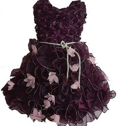 VILLATA FASHION Floral Pattern Georgette Fit & Flare Dress-11