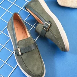 Mast & Harbour Men Round Toe Loafers-picture-6