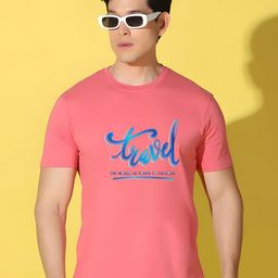 SZN Men Typography Printed Round Neck Cotton T-shirt-image-80