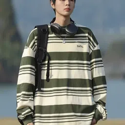 StyleCast Men Striped Long Sleeves Round Neck Pullover-picture-14