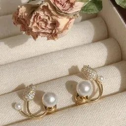 ONUYX Gold-Plated Zircon Studs-52