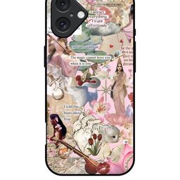 QRIOH Quirky Printed iPhone 16 Plus Back Case Mobile Accessories-image-29