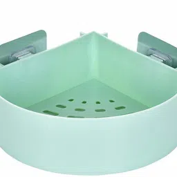 Self Adhesive Multi-Purpose Wall Hanging BATHROOM floating Shelf Regular Organizer-image-87