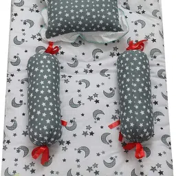 Cotton Baby Bed Sized Bedding Set-image-40