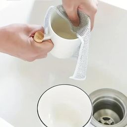 vrdh (Pack of 20) Dishwashing WIre Cloth/ Stainless Steel Scrub Pads 1.1637 Stainless Steel Scrub-picture-34