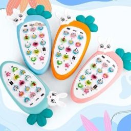 Smart Kids Rabbit Phone, Musical Sound Toys, Best Gift For Kids_131-30