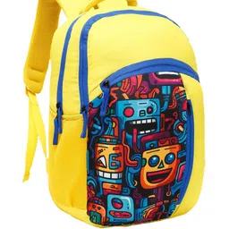 CHEVIN Unisex Graphic Ergonomic Padded Shoulder Strap Medium Backpack image 2