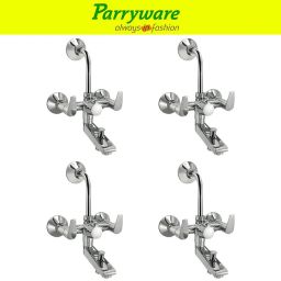 Edge brass wall mixer 3 in 1 hot and cold set of 4 pic 283 Edge wallmixer 3 in 1 hot and cold water mixer Wall Mixer Faucet-image-16
