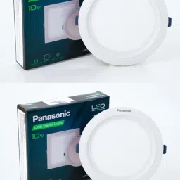 LED Panel light 10W, Integral Driver (RD) 3000k-PPAM22103 (Pack of 2) Ceiling Light Ceiling Lamp-image-0