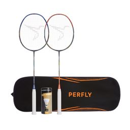 BADMINTON ADULT RACKET BR 900 SET PRO P BLUE RED-87