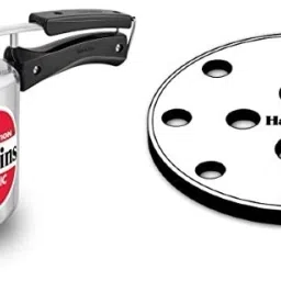Hawkins Classic Induction Aluminium 3L Cooker with SS-GRID 11CMS COMBO 3 L Induction Bottom Pressure Cooker-picture-0