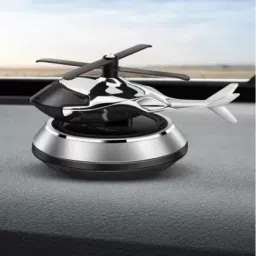 Solar Power Car Dashboard Helicopter Decoration With Perfume Car Freshener Diffuser-image-89