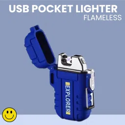 Explorer USB Rechargeable Lighter FlamelessARC Waterproof Pocket SizeLighterX335 Explorer USB Rechargeable Lighter FlamelessARC Waterproof Pocket SizeLighterB335 Pocket Lighter-image-4