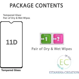 EITANSHA CREATION Edge To Edge Tempered Glass for Mi Redmi A4 5G/Poco C75 5G, POCO C75 5G, Redmi 14C 5G, Redmi A4 5G, POCO C71 5G image 5