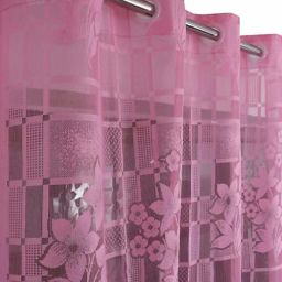 dtodexpress 152.4 cm (5 ft) Net Semi Transparent Window Curtain (Pack Of 2) image 3