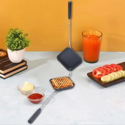 Non-Stick Aluminium Grill Sandwich Toaster/Sandwich Maker/Gas Toaster Toast-10