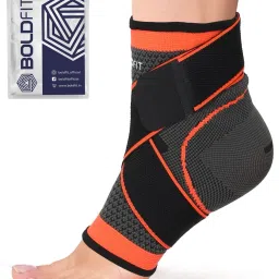 Ankle Binder For Pain Relief Grip Gym Brace Wrap Cap bandage Strap Ankle Support-image-8