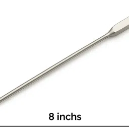apex labs Spatula S.S 8" (Semi Micro) For Lab Mixing Spatula image 3