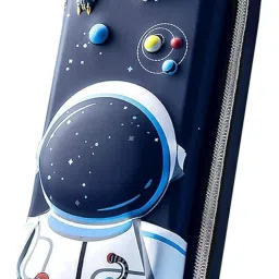 3D Space Cover Designer Pencil Pouch Compass with Compartments for Students Space Art EVA Pencil Box-image-23