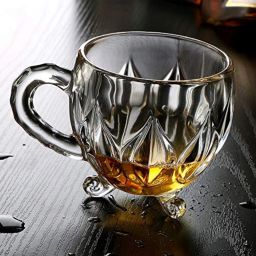 Pack of 6 Glass (pack of 6) yujing glass tea cup set 170 ml-image-46