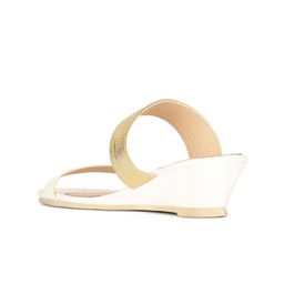Bata Textured Open Toe Wedges image 3