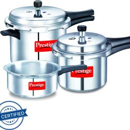 Popular Max Cooker Combo 5 L, 3 L, 2 L Induction Bottom Pressure Cooker & Pressure Pan-7