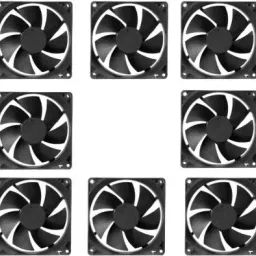 FUTURONICS Pack of 8 12V Cooling Fan for DIY Incubator Cabinet & PC Case Cooling Fan Cooling Fan All in one Cooler-image-72