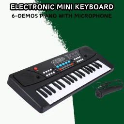 (Piano Keyboard) Toy with 37 Key, Recording and Mic, Adapter for DC Power G71 (Piano Keyboard) Toy with 37 Key, Recording and Mic, Adapter for DC Power G71 Analog Portable Keyboard-16