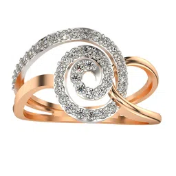 VALANOVA Women Rose Gold Ring Diamond-picture-41