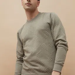 CODE by Lifestyle Men Self Design Pullover Sweatshirt-image-40
