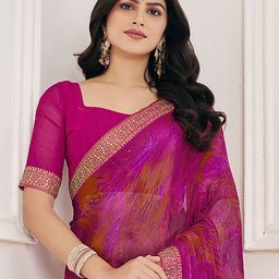 Pandadi Saree Abstract Printed Sarees image 2