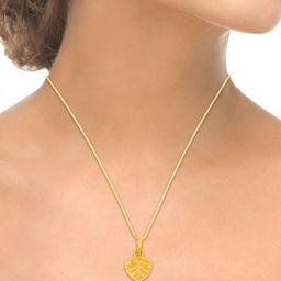 WHP JEWELLERS Forever in Gold 22 KT Yellow Gold Pendant For Women.-image-29