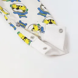 SPUNKIES Playful Character Print Romper - Cozy & Adorable image 3