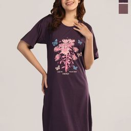 Duchess Printed Nightdress-image-105